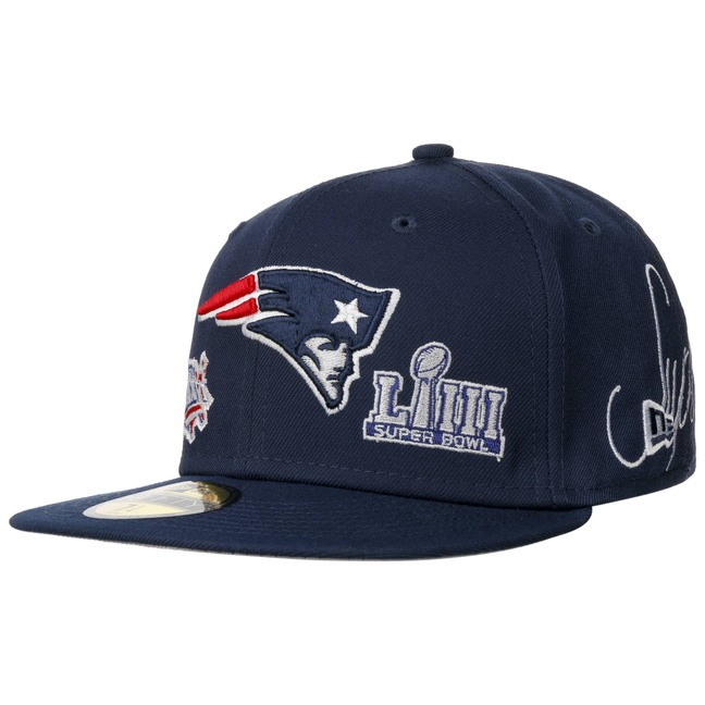 Men's New England Patriots New Era Gray Super Bowl 71/4