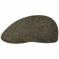 6 Panel Wool Mix Flat Cap by Lipodo - 259,00 kr