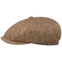 8 Panel Avondale Wool Flat Cap by JJ Hats - 999,00 kr