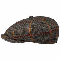 8 Panel Barkeyville Wool Flat Cap by JJ Hats - 829,00 kr