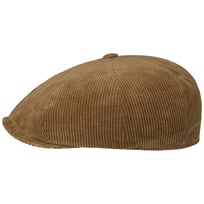 8 Panel Corduroy Vintage Flat Cap by Stetson - 889,00 kr
