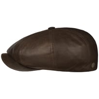 8 Panel Goat Nappa Flat Cap by Balmoral - 999,00 kr
