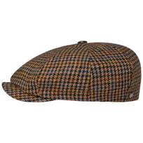 8 Panel Houndstooth Flat Cap by Lierys - 669,00 kr