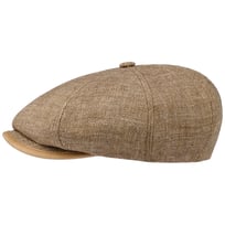 8 Panel Merrick Linned Flat Cap by Stetson - 699,00 kr