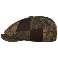8 Panel Patchwork Flat Cap by Balmoral - 659,00 kr