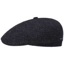 8 Panel Selton Wool Flat Cap by Stetson - 889,00 kr