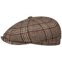 8 Panel Vanderon Check Flat Cap by JJ Hats - 999,00 kr