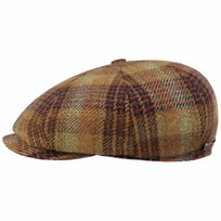 8 Panel Wool Garage Flat Cap by Stetson - 889,00 kr