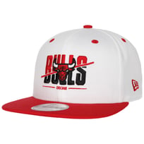 9Fifty White Crown Bulls Kasket by New Era - 359,00 kr