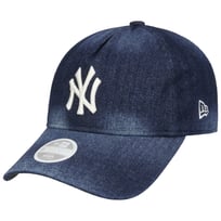 9Twenty Washed Denim Yankees Kasket by New Era - 359,00 kr