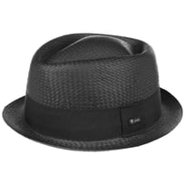Acapulco Black Pork Pie Str�hat by Lipodo - 219,00 kr
