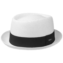 Acapulco White Pork Pie Str�hat by Lipodo - 219,00 kr