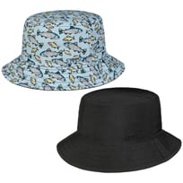 Allover Fish Bucket Vendbar hat by Stetson - 379,00 kr