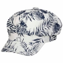 Allover Leaves Newsboykasket by Lipodo - 219,00 kr