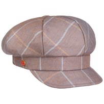 Anja Check Linned Newsboykasket by Mayser - 669,00 kr