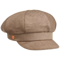 Anja Herringbone Linned Newsboykasket by Mayser - 669,00 kr