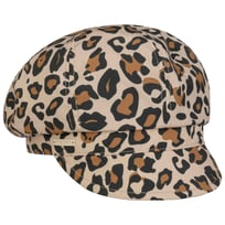 Anti-Rain Kasket med Leopard Print by Seeberger - 349,00 kr