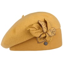 Baret i Filtet Uld med Blomst by Lierys - 919,00 kr