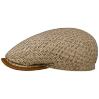Belfast Cotton Mix Structure Flat Cap by Stetson - 1189,00 kr