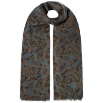 Belsay Paisley Uldhalst�rkl�der by Stetson - 589,00 kr