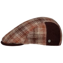Benrover Check Flat Cap by Lierys - 619,00 kr