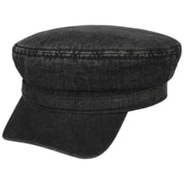 Black Denim Riders Skipperkasket by Stetson - 669,00 kr