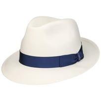 Black Trim Small Panamahat by Borsalino - 3349,00 kr