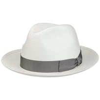 Black Trim Small Panamahat by Borsalino - 3349,00 kr