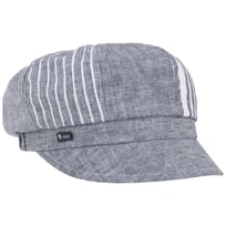 Blue Patchwork Newsboykasket by Lipodo - 299,00 kr