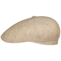 Bricksford 8 Panel Linned Flat Cap by Stetson - 889,00 kr