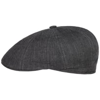 Bricksford 8 Panel Linned Flat Cap by Stetson - 889,00 kr