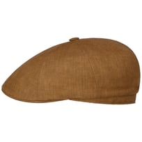 Bricksford 8 Panel Linned Flat Cap by Stetson - 889,00 kr
