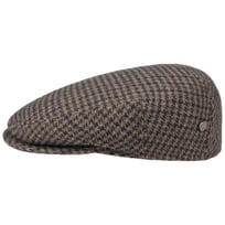 Britain Houndstooth Flat Cap by Lierys - 419,00 kr