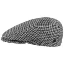 Britain Houndstooth Flat Cap by Lierys - 419,00 kr