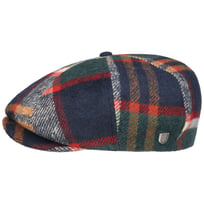 Brood Colour Check Flat Cap by Brixton - 419,00 kr