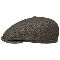 Brooklin Classic Herringbone Flat Cap by Stetson - 669,00 kr