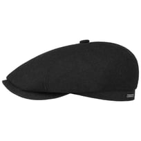 Brooklin Uld Cashmere Flat Cap by Stetson - 739,00 kr