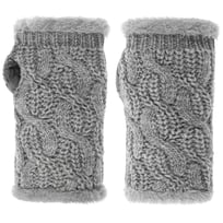 Cable Knit Strikkede H�ndledsvarmere by Seeberger - 259,00 kr