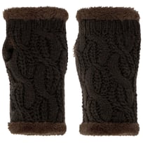 Cable Knit Strikkede H�ndledsvarmere by Seeberger - 259,00 kr