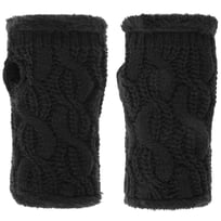Cable Knit Strikkede H�ndledsvarmere by Seeberger - 259,00 kr