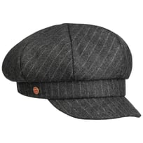 Camilla Pinstripe Newsboykasket by Mayser - 669,00 kr