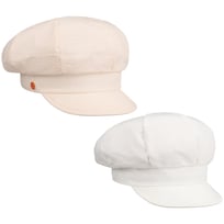 Camilla Seersucker Vendbar Newsboykasket by Mayser - 749,00 kr