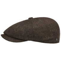 Carlsen Uld Herringbone Flat Cap by Lierys - 589,00 kr