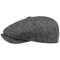 Carlsen Uld Herringbone Flat Cap by Lierys - 589,00 kr