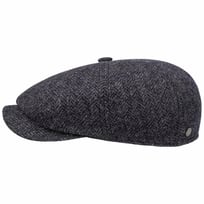 Carlsen Uld Herringbone Flat Cap by Lierys - 589,00 kr