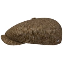 Carlsen Uld Herringbone Flat Cap by Lierys - 589,00 kr