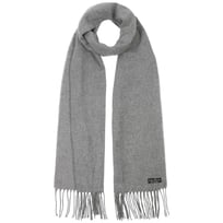 Cashmink Uni Halst�rkl�de med Frynser by Fraas - 309,00 kr