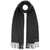 Cashmink Uni Halst�rkl�de med Frynser by Fraas - 309,00 kr