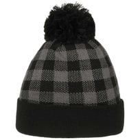 Checked Beanie Pomponhue - 119,00 kr