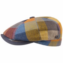 City Bic L�der Piping Flat Cap by Lierys - 669,00 kr